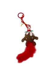 Webbox Festive Cat Pudding Bungee Toy