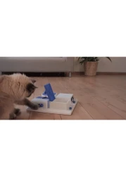 TRIXIE Cat Activity Poker Box Strategy Game Slow Feeder Interactive Treat ToyAll Breed Sizes