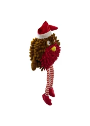 Webbox Festive Robin Giggler Pet Toy 25cm