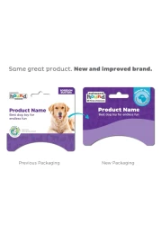 Outward Hound Foodies Carrot Strawberry TreatDispensing Dog Chew Toy Pink