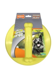 Nylabone Power Play Ultra Glider Gripz Dog Flying Disc Large 1 Count