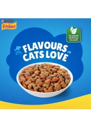 Purina Friskies Seafood Sensations Flavours of Tuna, Salmon, Snapper, Crab and Shrimp Adult Cat Food, 6kg