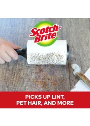 3M Scotch-Brite Pet Extra Sticky Hair Remover Roller (7.65m)
