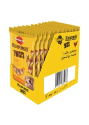 Pedigree Ranchos Twist with Chicken Food for Dog, 40g Pack of 12