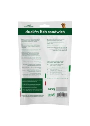 Delight Duck and Fish Sandwich Dog Snack 100g
