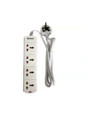 Sirocco 4-Way Extension Socket UK904S White 2m