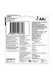 إنرجايزر ماكس بلس AA بطاريات قلوية حزمة من 2