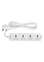 Suntech Extension Socket 4 Way 2m Cable