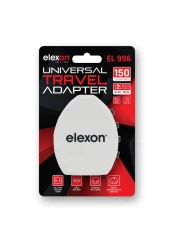 Elexon Universal Travel Adapter EL996 White