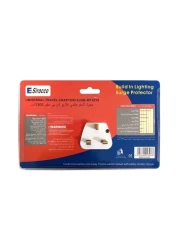 سيروكو محول سفر متعدد الاستخدام 931 واط مع 2 منافذ USB