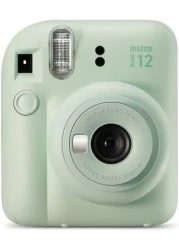 Fujifilm Instax Mini 12 Instant Camera - Mint Green + 2 Pack Film