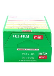 Fujifilm - 20-Sheet Instax Instant Mini Film White