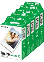 Fujifilm Instax Mini Instant Film, 10 Sheets&Atilde;&fnof;&acirc;&euro;&rdquo;5 Pack(Total 50 Shoots)