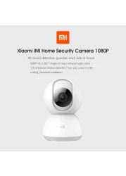 Generic-Global Version IMI Home Security Camera 1080P Smart Camera Infrared Night Vision 360 Degree Panoramic Al Humanoid Detection H.265 Smart Home Wireless Camera APP Remote New Version