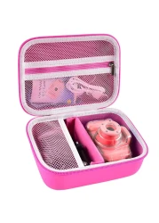 Againmore Kids Camera Case Compatible with ESOXOFFOREfor Mgaolofor BOFIDARfor LETSHAHAfor MindPalfor Cimizi Instant Print Camera Portable Digital Cameras Protective Storage BagRose
