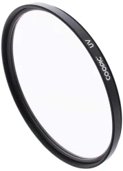 COOPIC 77mm UV Ultra-Violet Filter Lens Protector Compatible with Canon Nikon DSLR Cameras