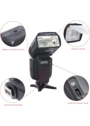 DMK Power Coopic Cf600Ex LCD Display Flash Wireless 1/8000S Hss Gn58 5500K Master Ttl Flash Speedlite For All Canon Nikon Cameras.