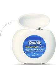 Oral B Essential Dental Floss Unwaxed 50m Pack of 12 pcs