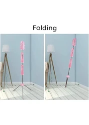 FITTO 3-Tier Rotating Clothes and Towel Organizer Dry Rack, Indoor/Outdoor Laundry Dryer, Space-Saving, Adjustable, Durable for Patio and Home Use