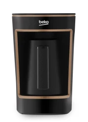 Beko Turkish Coffee Machine, 580W, CookSense2 Technology, One-Touch system, Audio and light warning, Anti Spil, 5 Cups - TKM2341BC