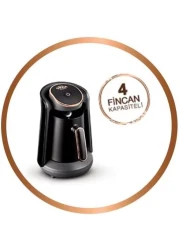 Arzum Okka Minio Semi Automatic Electric Turkish Coffee Machine, Gold