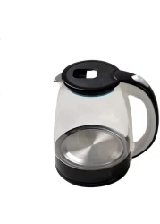 GStorm High Borosilicate Glass and Stainless Steel + ABS 2.0 L Electric Kettle