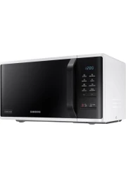 Samsung Solo Microwave Oven, 23L, MS23K3513AW, White/Black