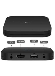 Xiaomi Global Version TV Box S Android 6.0 4K 8GB HD Wi-Fi Multi Language Youtube Dts Doly IPTV S, Black