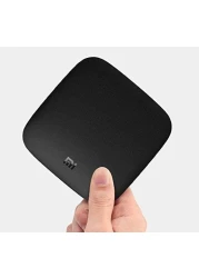 شاومي مي بوكس – شاشة تلفاز 4 كيه الترا اتش دي ار، مشغل وسائط متعددة مع خاصية البحث الصوتي، اصدار عالمي، (MDZ-16-AB)