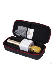 Q7 Wireless Karaoke Microphone Gold/White