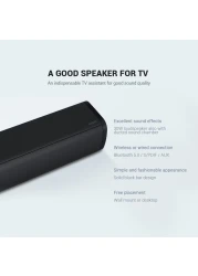 Xiaomi Redmi MDZ &ndash; 34 &ndash; DA Bluetooth / Wired TV Soundbar Speaker Hi-Fi Sound Wall-mounted / Desktop (BLACK)