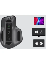Logitech MX Master 3S Mouse (Business Mouse, Rechargeable, Bluetooth, Logi Bolt Wireless, Graphite)