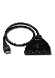 Generic - 3 PORT HDMI Switch Splitter Black