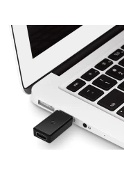 Generic-USB 3.0 Male to USB 3.1 Type C Female Data Converter USB 3.0 to USB-C Female Adapter Port for Laptop Phone Black