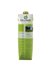 Hollinger Organic Wild Apple Juice, 1L Pack of 2