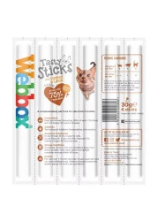 Webbox Cats Delight Tasty Sticks With Turkey And Lamb 30g
