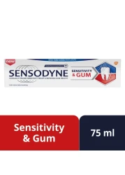 Sensodyne Sensitivity &amp; Gum Toothpaste For Sensitive Teeth &amp; Improved Gum Health 75ml