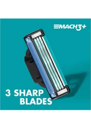 Gillette Mach3+ Blade refills 5 PCS