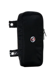 Caseit The Pouch Zippered Pencil Case with Grommets Black PLP02BLK
