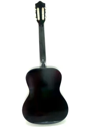 Mike Music 34 inch Mike Music Classical Guitar with Bag (34C, Black)