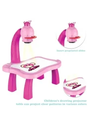 Child Smart Projector Table &ndash; Educational Drawing Playset for Toddlers, Interactive Toy for Kids Age 3+ Fun Learning Projector Toy for Boys &amp; Girls