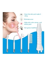 4 in 1 Portable High Frequency Skin Therapy Machine, Blemish & Spot Control, Skin Tightening & Radiance, Wrinkle Reducing Skin Therapy Wand