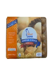 Saha Omega3 Medium White/Brown Eggs 30 PCS