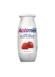 أكتيمل فراولة 93 ملل علبة من 4 قطع