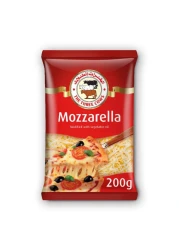The Three Cows Mozzarella Shredded Cheese, 200g Pack of 2