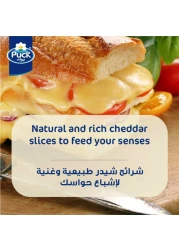 باك شرائح جبنة شيدر طبيعية، 150 غرام