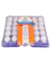 صحة بيض أبيض كبير 30 قطعة