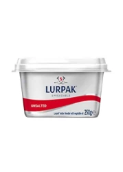 Lurpak Spreadable Unsalted Butter, 250g Pack of 2