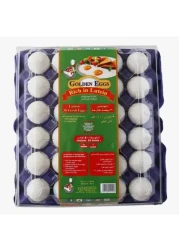 Al Jazira Golden Eggs Rich in Lutein Medium Brown/White Eggs 30 PCS