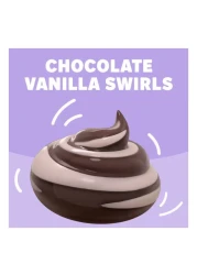 جيل-أو أكواب بودينغ أصلي بالشوكولاته والفانيليا مع دوامات وجبات خفيفة جاهزة للأكل 440 غرام